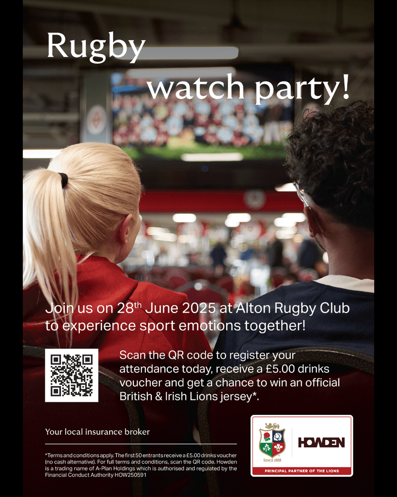 Howden Lions Watch Party #Pitchero
altonrfc.club/calendar/event…