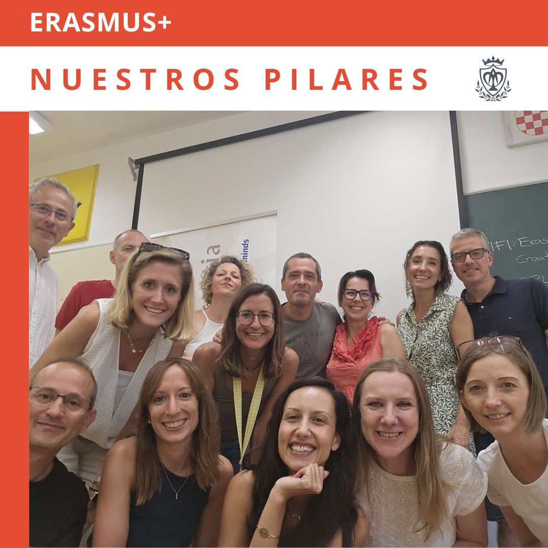 Durante este curso, docentes de nuestro colegio han participado en el proyecto Erasmus+ con el objetivo de mejorar su nivel competencial en inglés, trabajar nuevas metodologías, compartir buenas prácticas e internacionalizar nuestro centro.

#unmundofelizempiezaporti