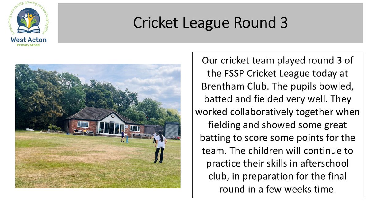 West Acton Primary School (@westactonpri) on Twitter photo 