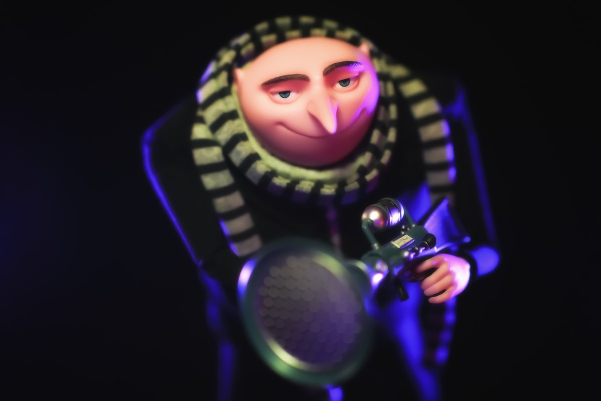 Hi Hi Hi ...
#JaiPasFiniDeJOUET
#Gru #DespicableMe #FartBlaster #Toyphotography #photography #photo #photooftheday #GongStudio