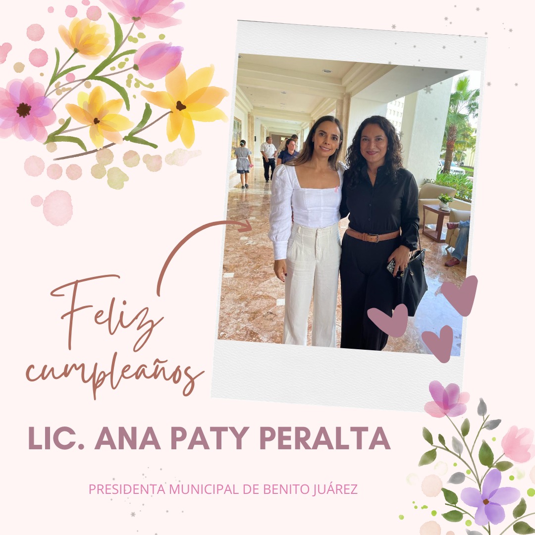 Querida presidenta municipal <a href="/anapatyp/">Ana Patricia Peralta</a> en este día tan especial te deseo mucha salud y energía para que sigas liderando a nuestro equipo hacia el éxito. 

Que hoy y siempre tengas motivos para sonreír y celebrar.

Gracias por tu compromiso y dedicación ¡Feliz cumpleaños! 🎂