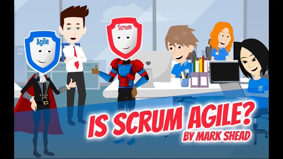Is Scrum Agile? A short cartoon that explores the question.
bit.ly/4cPmKvR
