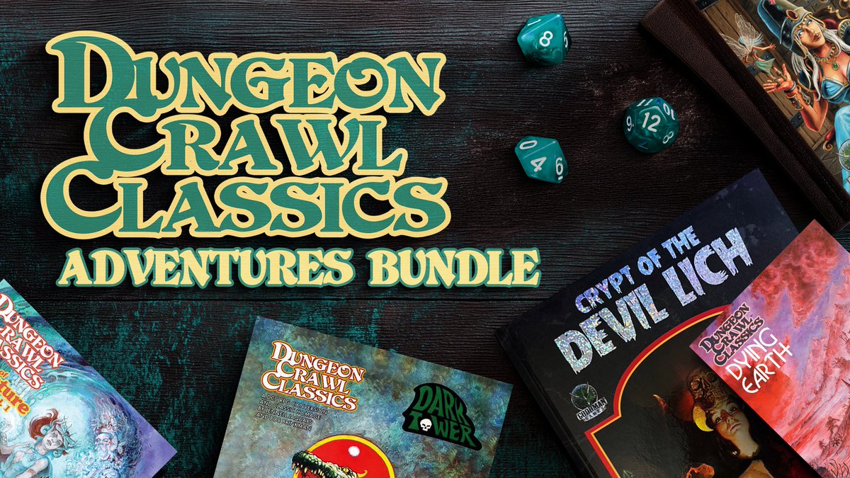 Did you miss Score an Insane Dungeon Crawl Classics Bundle at Fanatical - <a href="/GoodmanGames/">Goodman Games</a> <a href="/Fanatical/">Fanatical</a> #DCC #DCCDyingEarth #DCCDarkTower thegaminggang.com/save-money-on-…