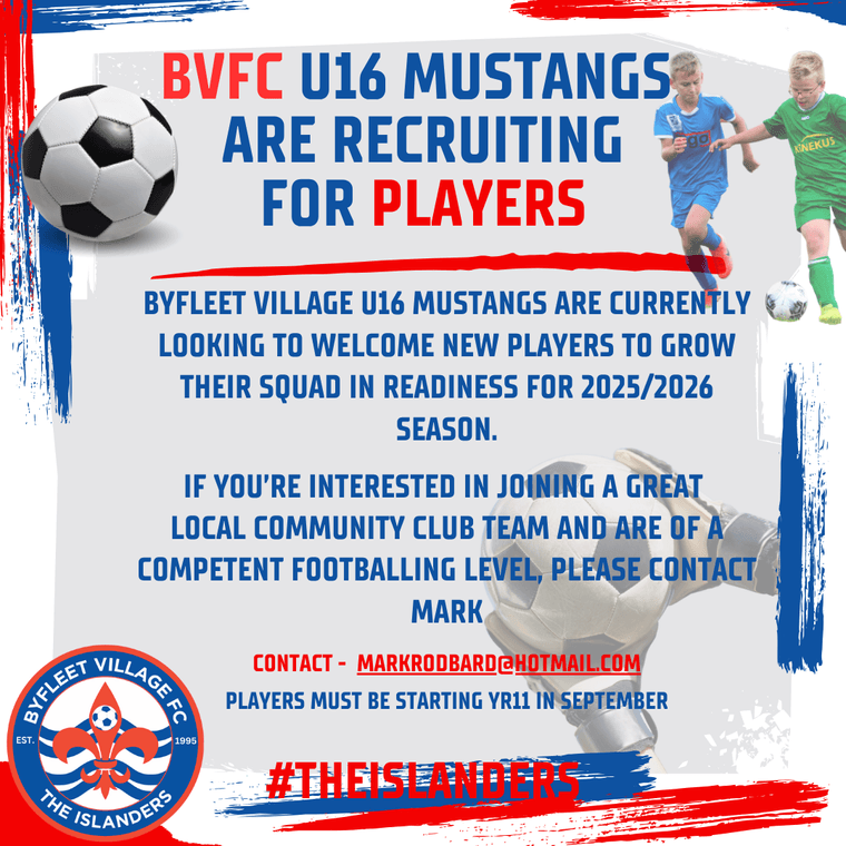 BYFLEETVILLAGEFC tweet media