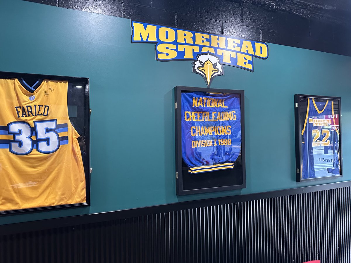 Thank-you Morehead’s Fat Patty’s!  This is EAGLE COUNTRY. SKOEAGS!
