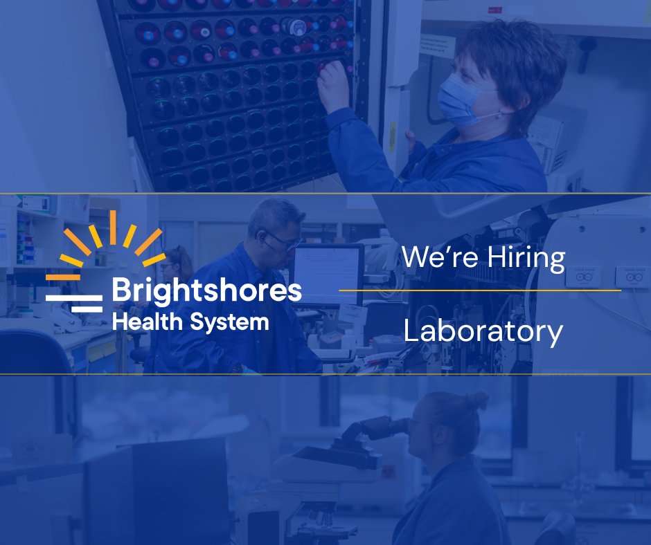 BrightshoresHS's tweet image. Bring your leadership and vision to a team that’s essential to patient care every day.

We’re hiring for Lab roles across our sites.

Apply now: brightshores.ca/careers/?jq=lab

#LabJobs #LabDirector #HealthcareCareers #BrightshoresHealthSystem #NowHiring