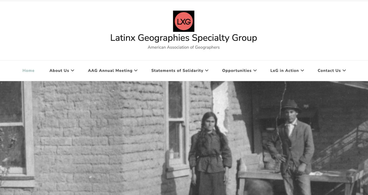 We have a new &amp; improved website! Check us out 🥰
latinxgeographies.com