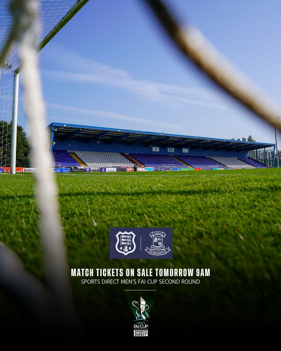 St. Mochta's Ticket Details Confirmed 🎟

Match tickets will go on sale from 9am tomorrow (Wednesday) morning, with Season Ticket Holders having a two-week window to secure their seat.

All information can be found by clicking below 👇

🔗 waterfordfc.ie/2025/06/24/st-…

#WaterfordFC