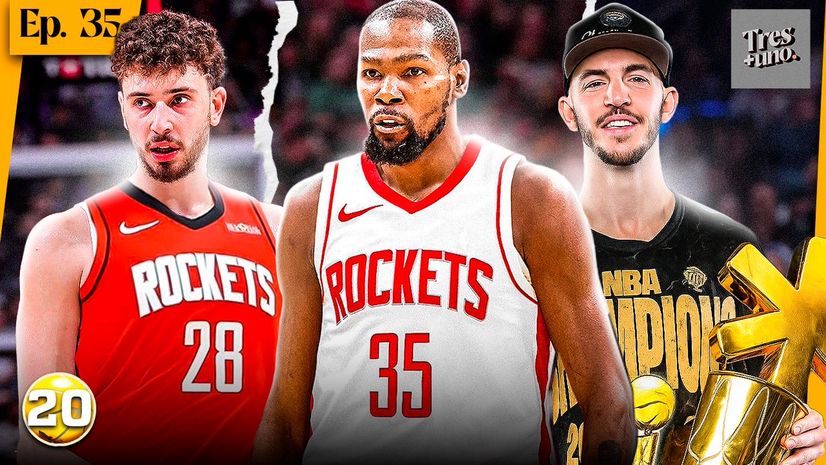 ADaimiel's tweet image. El último episodio antes del "Live" que vamos a hacer en el Teatro Apolo el día 1 de Julio.
¿ES HOUSTON OTRO ERROR DE DURANT? ¿CAMPEONES CON ASTERISCO? 👇
open.spotify.com/episode/4pjMYX…