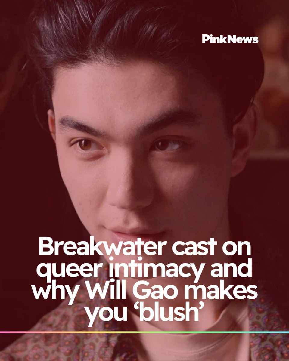 PinkNews's tweet image. Exclusive 🚨 Breakwater cast on queer intimacy and why #Heartstopper’s Will Gao makes you ‘blush’ ➡️ bit.ly/40mxxt8