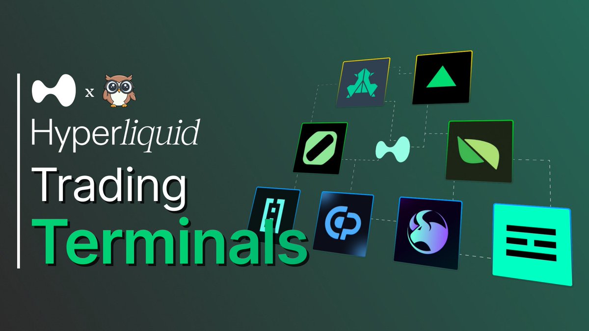 Still trading on HyperLiquid without a proper terminal?  😬

You're missing out on pro tools, faster execution, and lower fees.

We ranked the top trading dashboards that support HL.

Here’s what you should actually be using 🧵👇