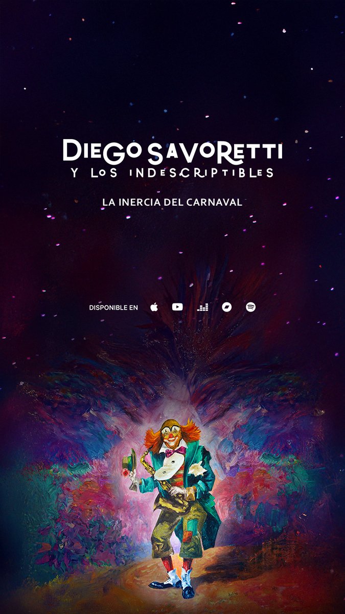 diegosavoretti's tweet photo. En 🔗https://t.co/FRif69Lkwj podés encontrar todos los adelantos de LA INERCIA DEL CARNAVAL y Pre-Guardar el disco completo que sale el 11 de julio.
@Indescriptibles 🎧 #Savoretti #LIDC https://t.co/2JoJB74bpm