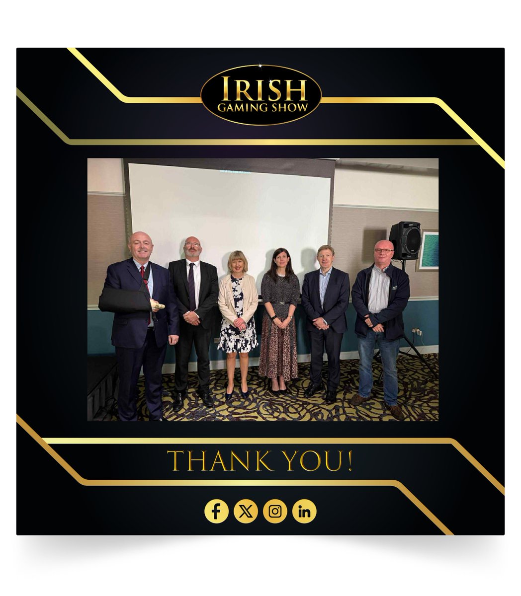 Last week’s seminar was a fantastic success, and we’re proud to have facilitated this key event for the Irish gambling industry.

A special thanks to the GRAI for providing valuable insights into the future of regulation.

#IrishGamingShow #GamblingRegulation #EngagementSeminar