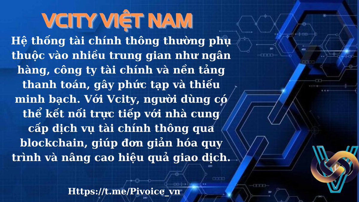sontunght38's tweet photo. 💸 Tài chính truyền thống = nhiều trung gian, chi phí cao, xử lý chậm.
⚙️ Vcity dùng blockchain + smart contract để người dùng giao dịch trực tiếp, cắt giảm trung gian, tăng tốc &amp; minh bạch.
#Web3 #Crypto #Blockchain #vcity #vcityVN https://t.co/Nlqf36kh6i