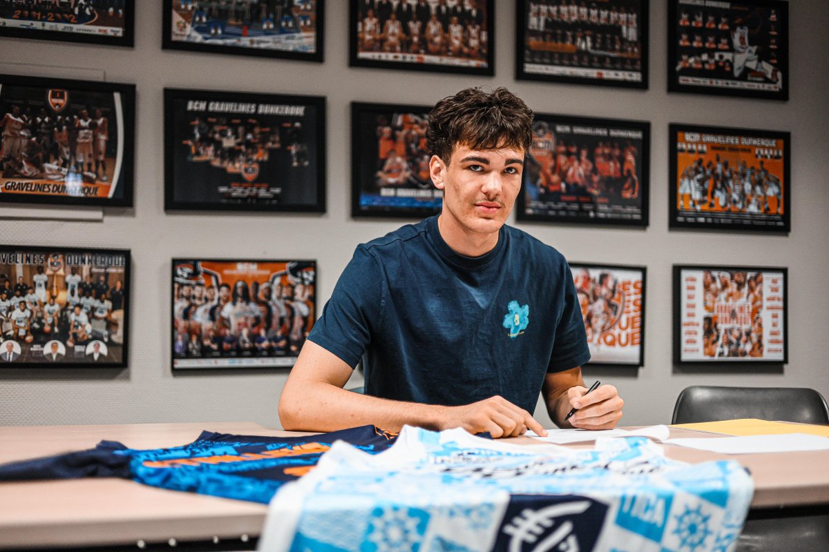 #Transferts2025 🔄 𝗕𝗘𝗧𝗖𝗟𝗜𝗖 𝗘𝗟𝗜𝗧𝗘 - 𝗖𝗛𝗔𝗠𝗣𝗜𝗢𝗡𝗡𝗔𝗧 𝗗𝗘 𝗙𝗥𝗔𝗡𝗖𝗘 🇫🇷 : 
Louka Letailleur (<a href="/Loukalet/">Louka Letailleur</a>) signe son 1er contrat pro et s'engage pour 3 saisons avec BCM Gravelines-Dunkerque (<a href="/BCMBasket/">BCM Basketball</a>)
📸 : BCM
.
#SoldatDeLinfini #BemavoArmy #BemavoCorporation