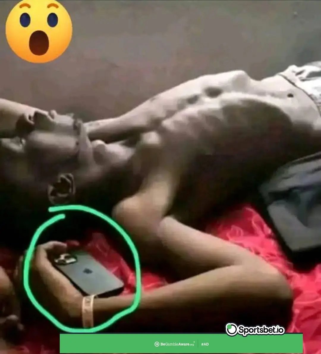nafttours's tweet photo. Bro sell the iPhone and buy food 🤣🤣🤣🤣 https://t.co/OH7YgaaWL3
