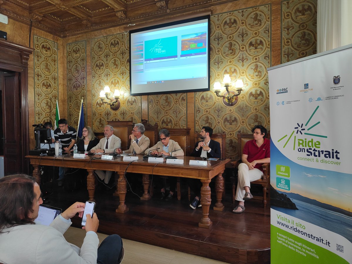 YesCalabria's tweet photo. Ride on Strait: attiva la piattaforma che rende lo Stretto destinazione turistica integrata e sostenibile. https://t.co/SximzQvZP0 https://t.co/aIUZhtngmG