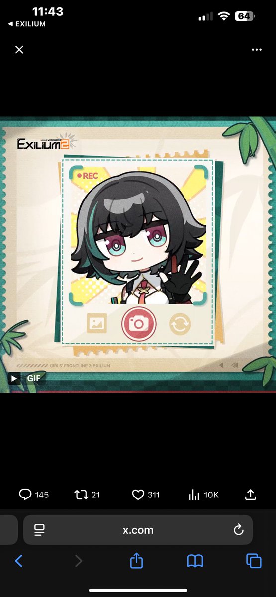 Gamerfreak961's tweet photo. @GFL2EXILIUM_MO UID: 437892
Server: darkwinter
#GirlsFrontline2Exilium #ZhaohuisSmile https://t.co/gLJUXnhKkj