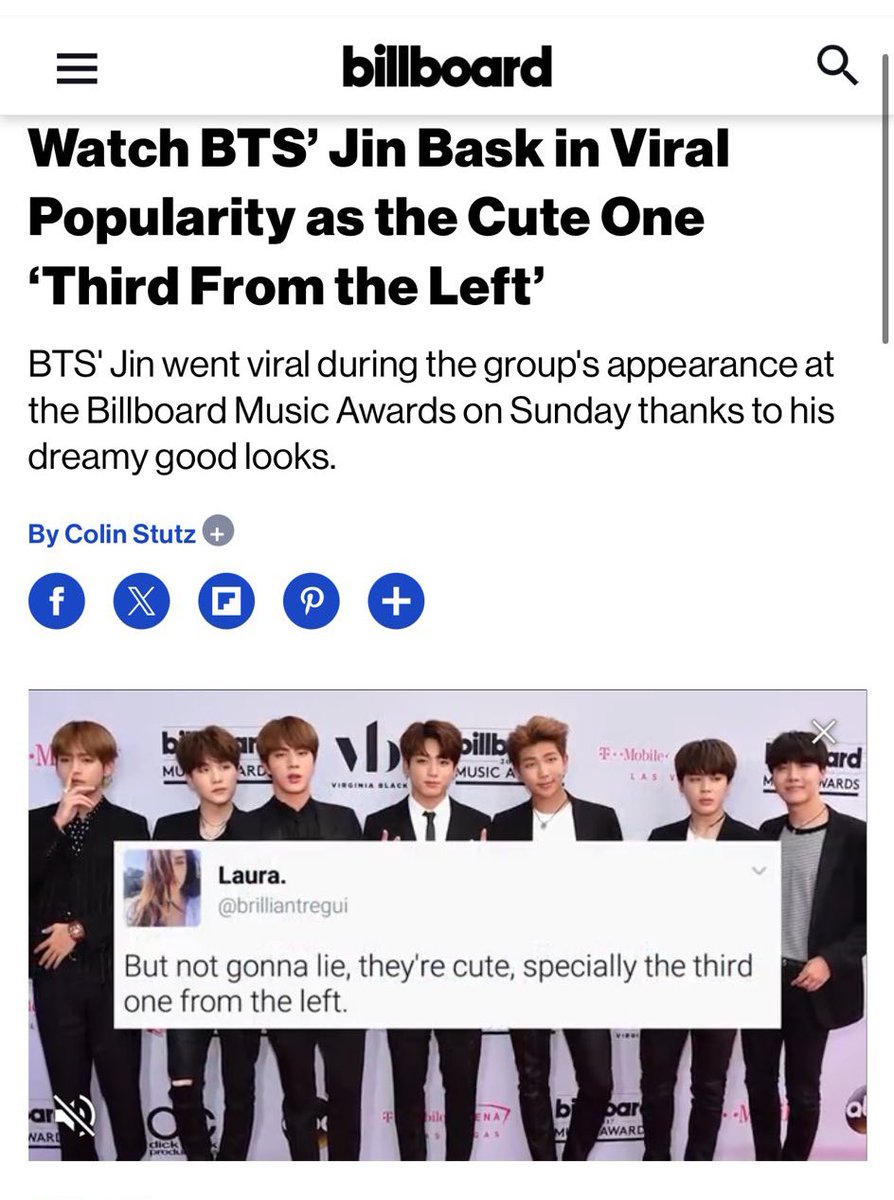 nicknamefairy's tweet photo. So much history around ✨Worldwide Handsome✨

When 3rd Guy from the Left went viral among American audience and sparked their popularity in the West, he learned that handsomeness is truly universal!

#JIN #방탄소년단진 #BTSJIN https://t.co/Mt6orF0H37