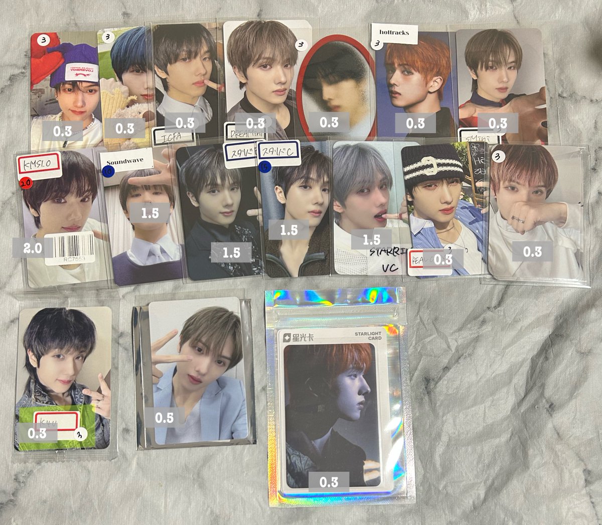 nanyan_bit's tweet photo. NCT DREAM 店舗特典 トレカ 交換 買取 

【譲】
🐰 ジェミン 🐬 チョンロ 🐹 チソン

【求】買取>ジェミン
※1.0=¥1,000

値段交渉/複数枚買取での値下げ ⭕️
取引方法要相談

ご希望の方はお気軽にリプまたはDMお願い致します🐰💚 https://t.co/TloX2Fowkl