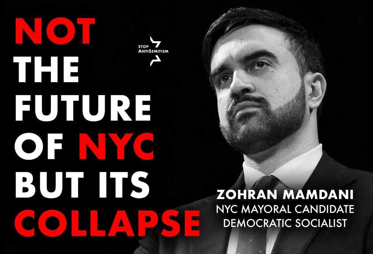 Zohran Mamdani's inner circle includes: 
- Linda Sarsour
- Rashida Tlaib
- Hasan Piker
- Mehdi Hasan
- Mohammed El Kurd
- Briahna Joy Gray
- Ali Abunimah

Imagine what NYC is going to look this if this parasitic socialist takes ahold of the Mayor's seat.