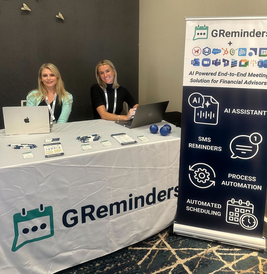 g_reminders's tweet photo. #GReminders is set-up at #AlignU in Chicago! Stop by our booth and learn more about how you can save 600+ hours of time with our automations! https://t.co/pQV2HspS3m