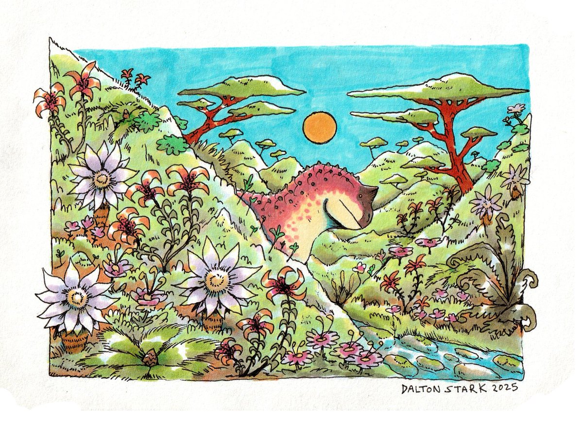 daltondoodles's tweet image. Carnotaurus Oasis