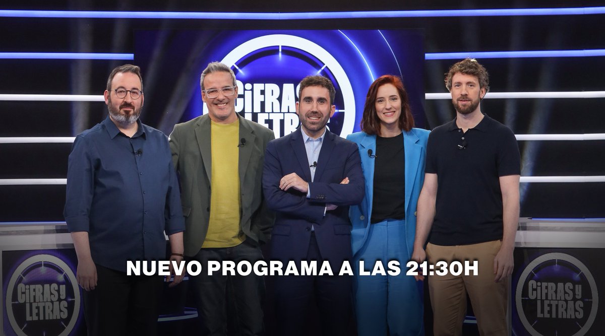 CifrasLetrasTVE's tweet photo. Esta noche tenemos el mismo plan, pero con otra gente. #CifrasYLetras https://t.co/lLgjRsHeZr