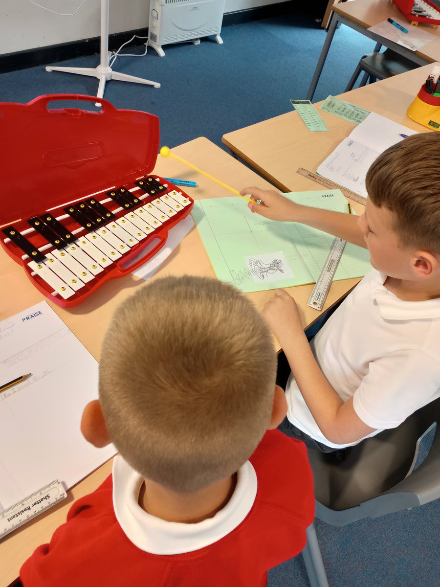 GCPYEAR4's tweet photo. Today in #gcpscience, we explored pitch and investigated how to change the pitch of different instruments @PrimaryGreat https://t.co/9FrKKgYdLL