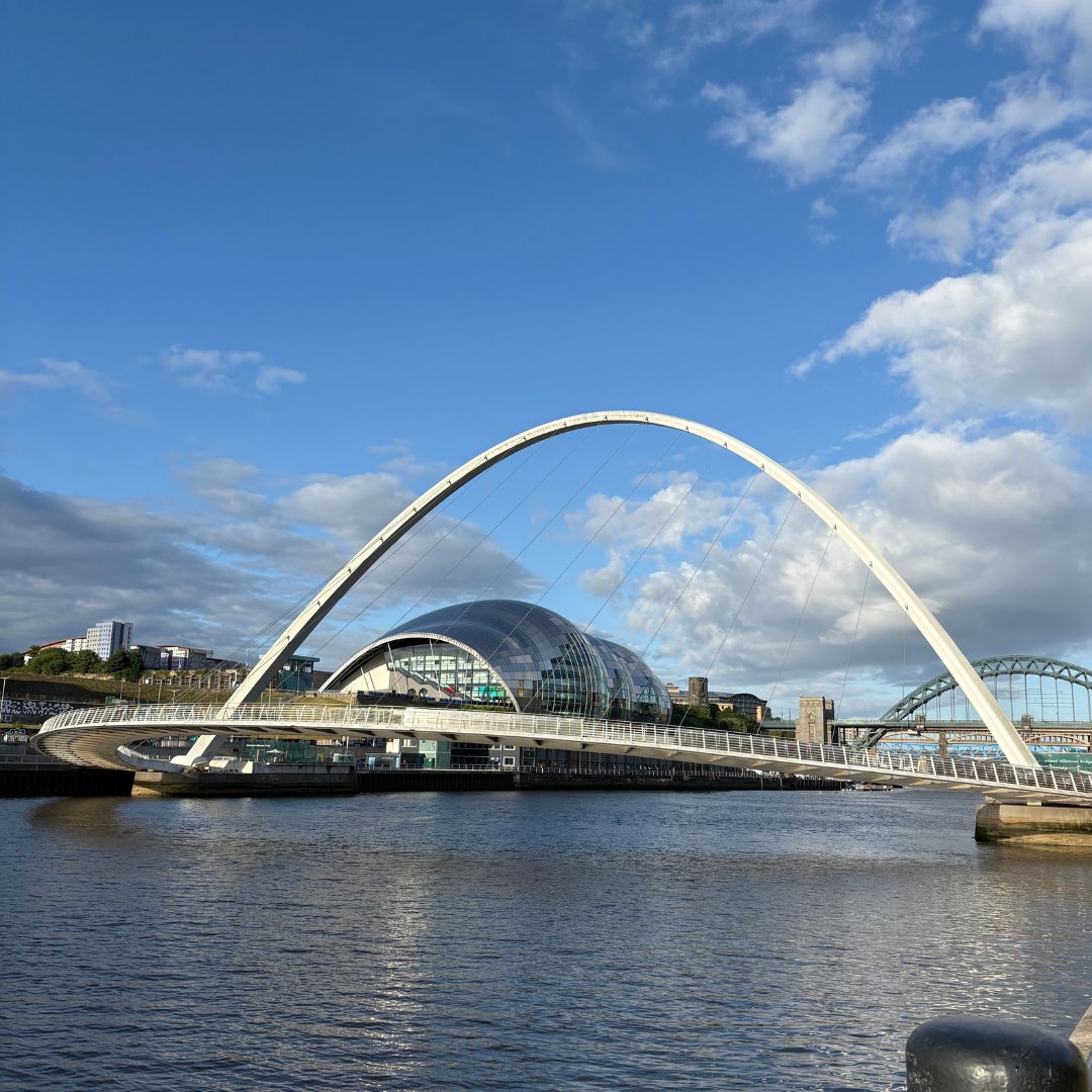 The Millennium Bridge was the first ever tilting bridge to be constructed.  🌉

Every Tuesday we showcase photos from around campus and the city. Make sure to include the hashtag #NUBSTuesdays in your post to be featured on our feed. 

#NCLBusiness #WeAreNCL