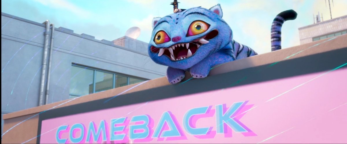youandialsoexo's tweet photo. OKAYYY I SEEEEE👀 it LITERALLY says COMEBACK and shows us our silly tiger and birb!? We'll have tons of sequels and prequels guys no worries 🧐 (prayer circle🕯) 
But seriously I LOVED EVERY FRAME OF THIS MOVIE AND I NEED MORE 😭😭

#KPOPDEMONHUNTERS https://t.co/KiubDGu85Q
