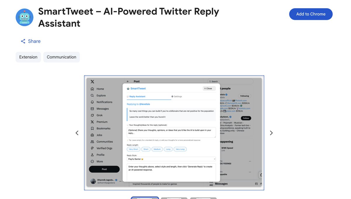 🚀 Approved in 2 days! Chrome Extension live!

Enhance your tweet replies. 💥
Try now →

chromewebstore.google.com/detail/mdlaclc…