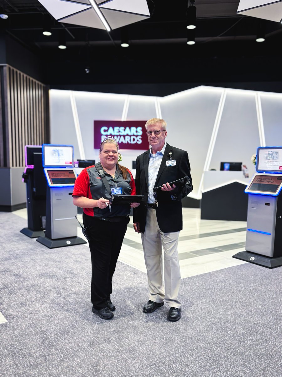 👋 Say hello to your new <a href="/CaesarsRewards/">Caesars Rewards</a> Experience Center!

Here to make your visit smoother, faster, and more enjoyable. With self-service options and helpful Team Members, we’ll get you on your way and back to the fun in no time.

📍 Across from Cascade Falls Bar.