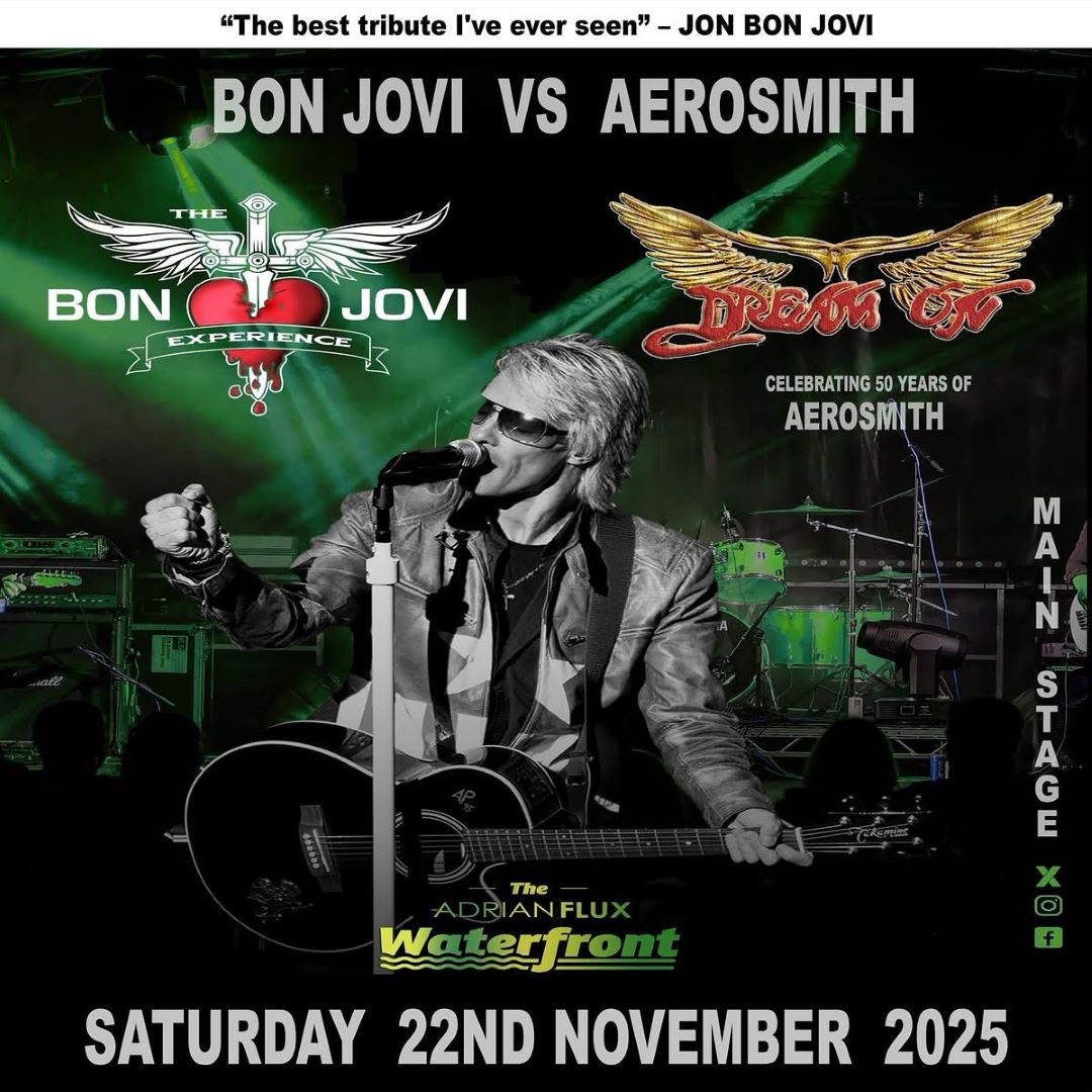 🚨JUST ANNOUNCED🚨

The Bon Jovi Experience are returning to the Waterfront!

They're the world's finest Bon Jovi tribute &amp; the ONLY tribute to perform with Jon Bon Jovi!

They'll be supported by Dream On - UKs No 1 Aerosmith Tribute.

Don't miss out!
ueaticketbookings.co.uk/.../the-bon-jo…