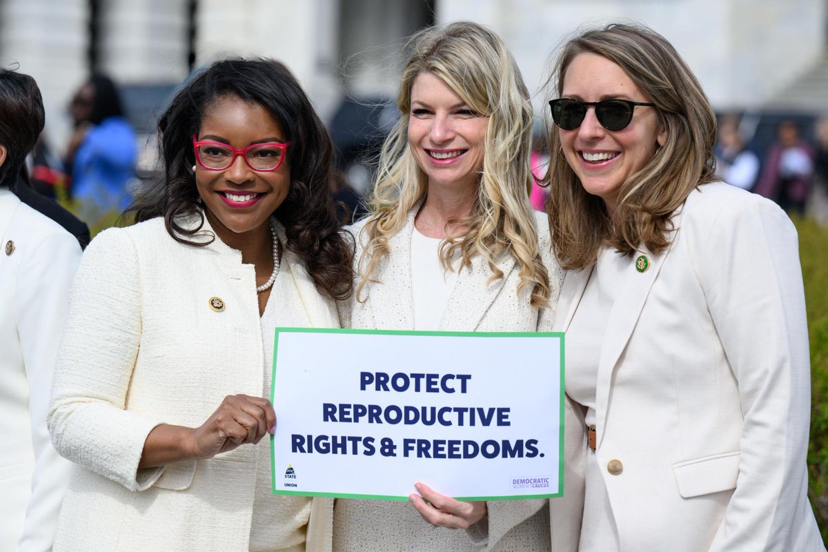 RepEmiliaSykes's tweet image. In the three years since #RoevWade was overturned, attacks against reproductive freedom have skyrocketed. Today and every day, Rep. Sykes is proud to fight with the @ReproCaucus to restore, expand, and protect reproductive freedom.