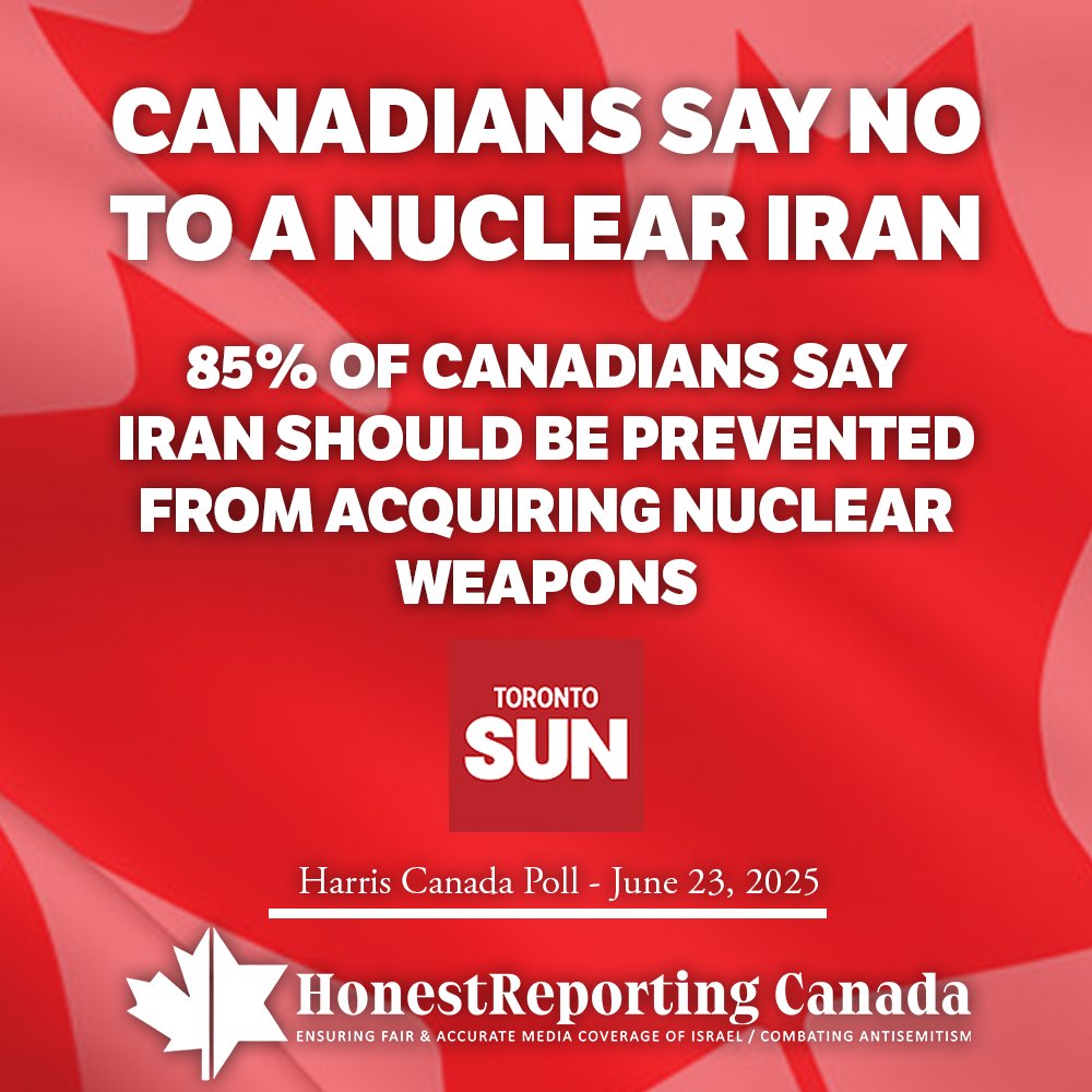 HonestReporting Canada tweet media