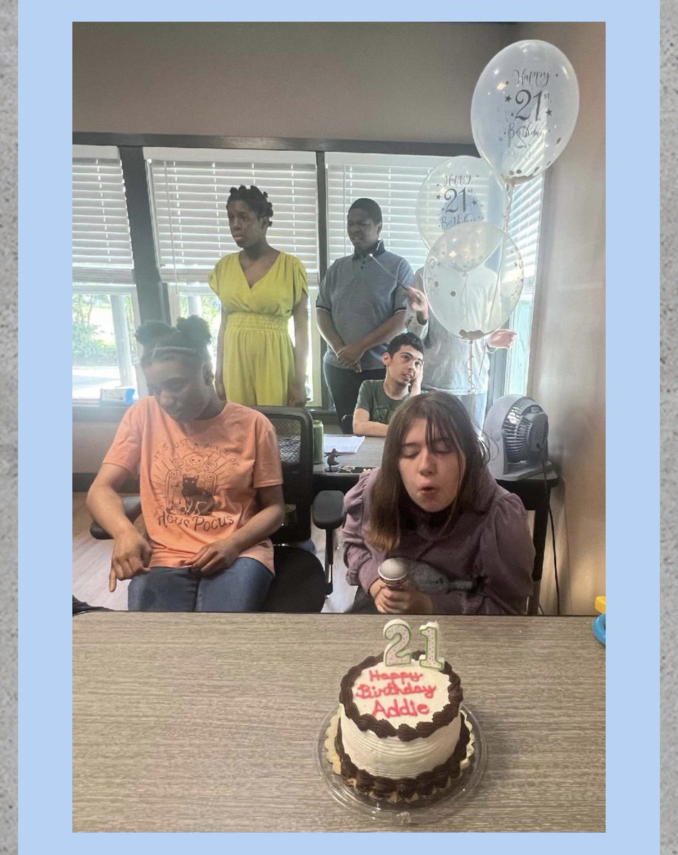 tritohelp's tweet photo. Happy 21st birthday Addie and #tritohelpday.  You are doing great and we can with for you to be in your new adult home that will be closer to Mom and Dad - https://t.co/GvxBEpFWcI https://t.co/NirlU7xdVU