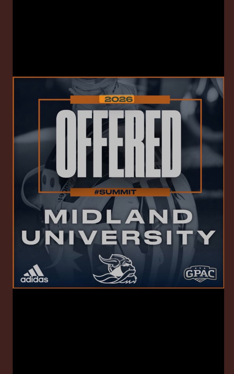 Kobe Olivares (@kobeolivares) on Twitter photo Thank you <a href="/CoachChesterMU/">Caleb Chester</a> for the offer to play football at Midland University!
<a href="/JoeBushman5/">Joe Bushman</a> <a href="/CasteelFootball/">Casteel Football</a> <a href="/azbgreer/">Brad Greer</a> Thank you <a href="/CoachChesterMU/">Caleb Chester</a> for the offer to play football at Midland University!
<a href="/JoeBushman5/">Joe Bushman</a> <a href="/CasteelFootball/">Casteel Football</a> <a href="/azbgreer/">Brad Greer</a>