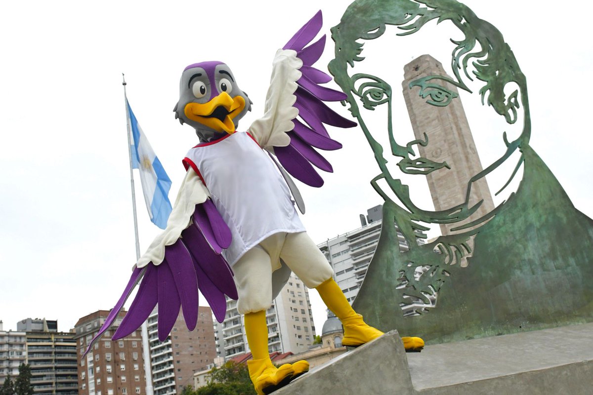 #JADAR2025 Teté, la mascota oficial de los Juegos Argentinos de Alto Rendimiento Rosario 2025: tinyurl.com/2edyjtkt