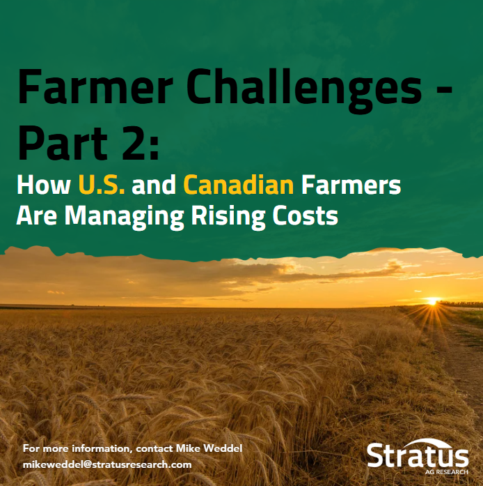 Across North America, farmers are doing more with less.

We surveyed over 1,800 producers about how they’re managing rising input costs - see how approaches differ in Canada and the US.

Download both reports:
stratusresearch.com/reports/usa-ri… 
stratusresearch.com/reports/cdn-ri…

#AgResearch #Ag
