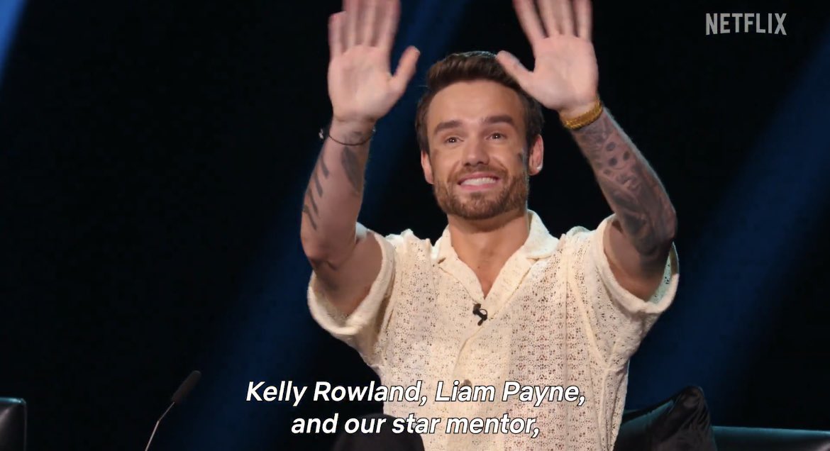 updatingljp's tweet image. First look at Liam Payne in Building The Band 🤍