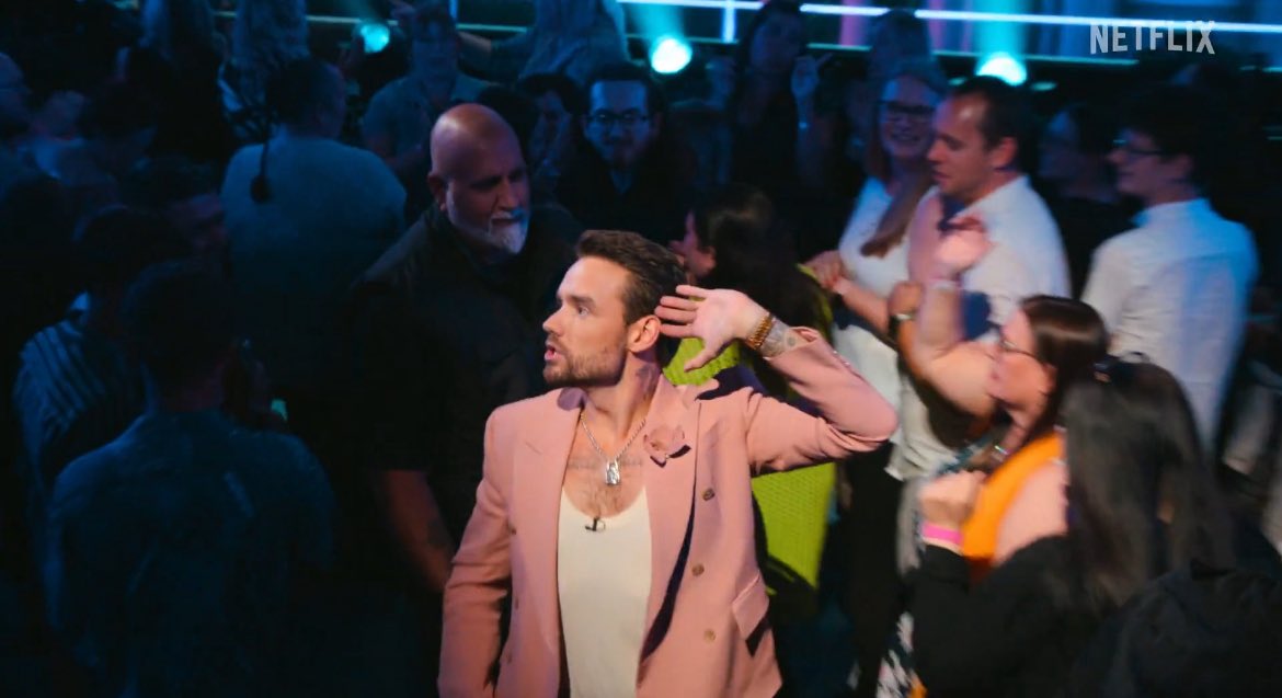 updatingljp's tweet image. First look at Liam Payne in Building The Band 🤍