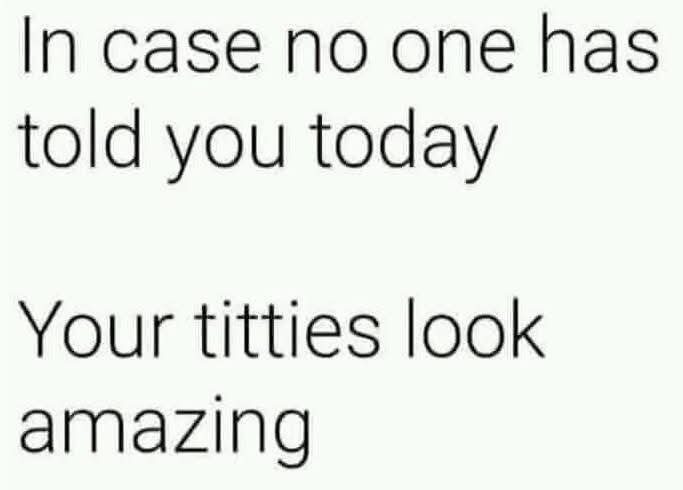 Just your friendly reminder. 😉