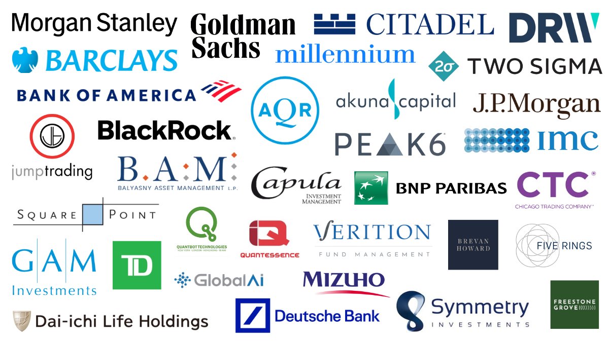 PrincetonBCF's tweet image. Take a look at where our 2025 Master in Finance grads are headed. From quant research to trading, our students are building careers at top firms worldwide.
Learn more about our career development and recruiting:
bit.ly/3LMjunA