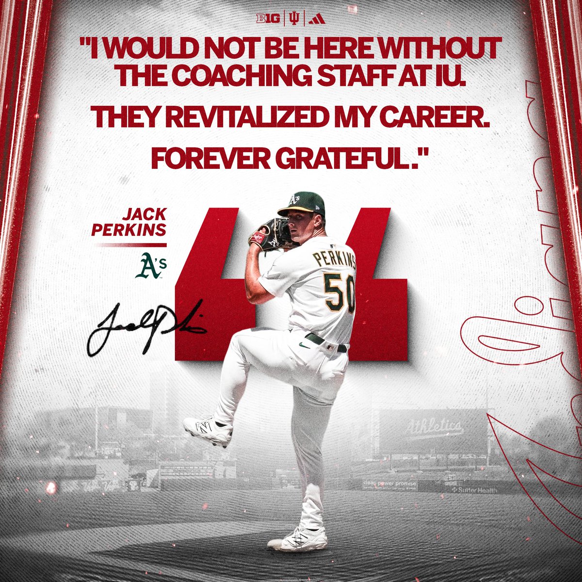 IndianaBase's tweet image. Hoosier for life. 🙌

@JackPerkins06 | #IUBase