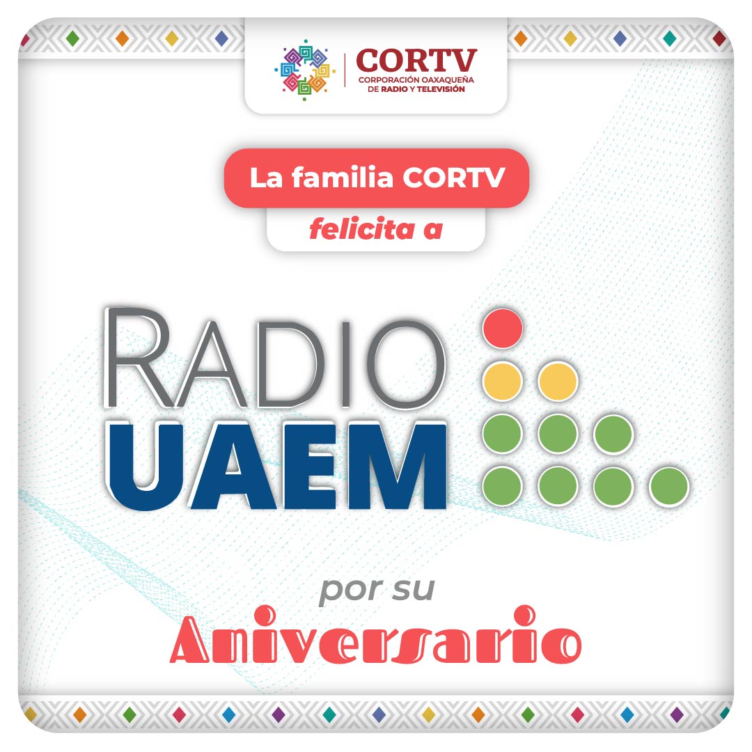 CORTV (@cortv) on Twitter photo ¡Felicidades a <a href="/radiouaem/">Radio UAEM</a> en su aniversario! 🎉 Gracias por ser una voz que informa, educa y conecta a la comunidad. ¡Que sigan los éxitos y las buenas transmisiones! 📻✨ ¡Felicidades a <a href="/radiouaem/">Radio UAEM</a> en su aniversario! 🎉 Gracias por ser una voz que informa, educa y conecta a la comunidad. ¡Que sigan los éxitos y las buenas transmisiones! 📻✨