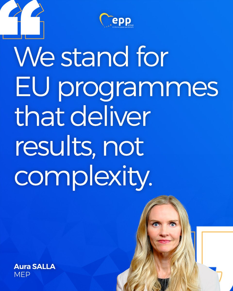 EPP Group (@eppgroup) on Twitter photo We fought hard to make the #InvestEU loan programme more accessible, efficient, and impactful, and we got the results we needed. With an additional €4.5 billion in guarantees, we’re enabling up to €70 billion in new investments. @aurasalla <a href="/EP_Budgets/">BUDG Committee Press</a> #Investment #Omnibus We fought hard to make the #InvestEU loan programme more accessible, efficient, and impactful, and we got the results we needed. With an additional €4.5 billion in guarantees, we’re enabling up to €70 billion in new investments. @aurasalla <a href="/EP_Budgets/">BUDG Committee Press</a> #Investment #Omnibus