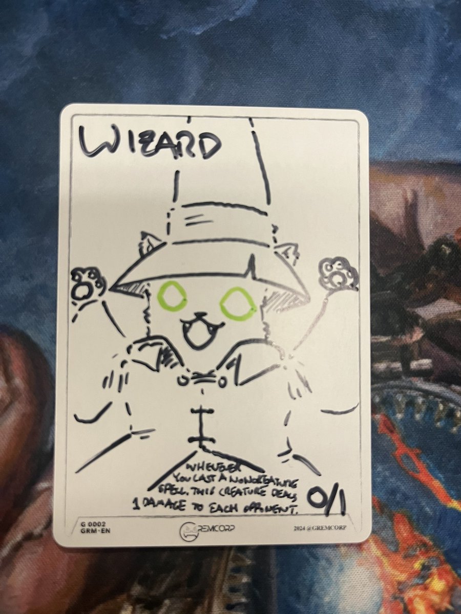 One of my absolutely favorite memories of #MCVegas was being around <a href="/GREMCORP/">Grem, of GREMCORP®︎</a> &amp; getting a Luna-fied wizard token. Grem is an asset to this amazing community 🔥