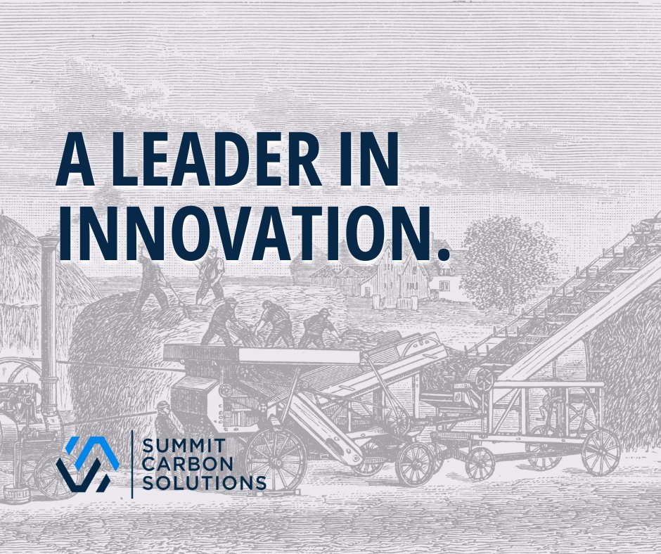 America has led in innovation since the Industrial Revolution. Over the years, we have excelled in the ag &amp; energy industries; entering a new revolution. 

Summit Carbon Solutions aims to play a key role in the biofuel revolution through our carbon capture &amp; storage initiatives.