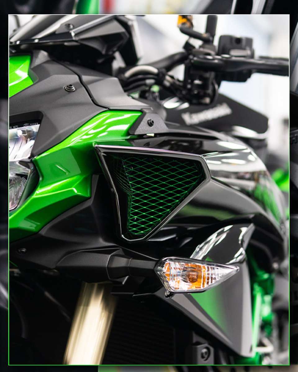 You only have one choice: Sit and stare or listen to the supercharger chirp? #ZH2 #GoodTimes #Kawasaki